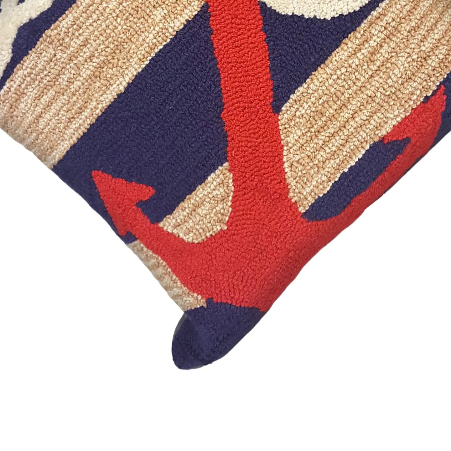 Front porch Anchor Indoor/Outdoor Pillow, 18"X18"