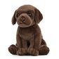 Chocolate Labrador Puppy Plush