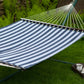 Alberca Quick Dry Hammock - Blue & White Stripes