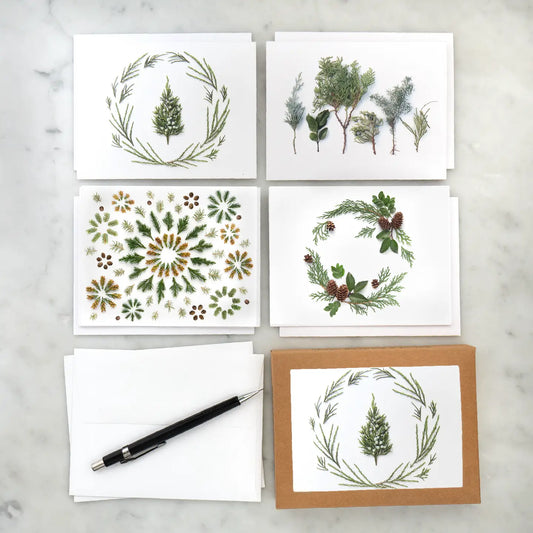 Card Set - Evergreens & Trees
