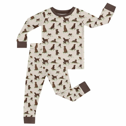 LS Shirt/Pants 2 Pc PJ's - Lab 4T