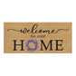 Welcome to Our Home Flocked Sassafras Coir Switch Mat