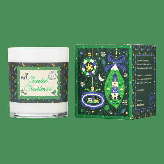 Candle, Coastal Christmas