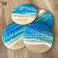 Ocean Wave Coaster Set of 4 Tropica