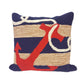 Front porch Anchor Indoor/Outdoor Pillow, 18"X18"