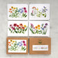 Card Set - Summer Flower Rainbows