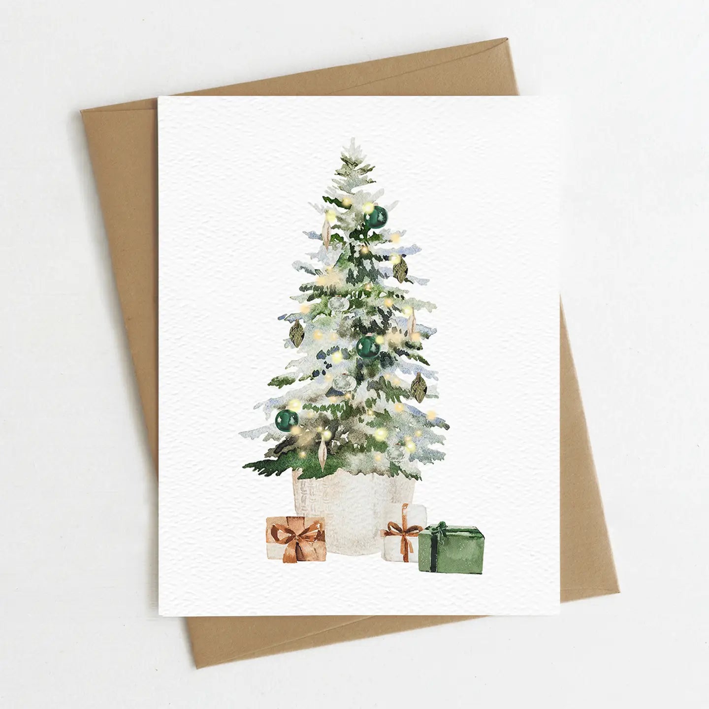 Holiday Greeting Cards, Christmas Trees