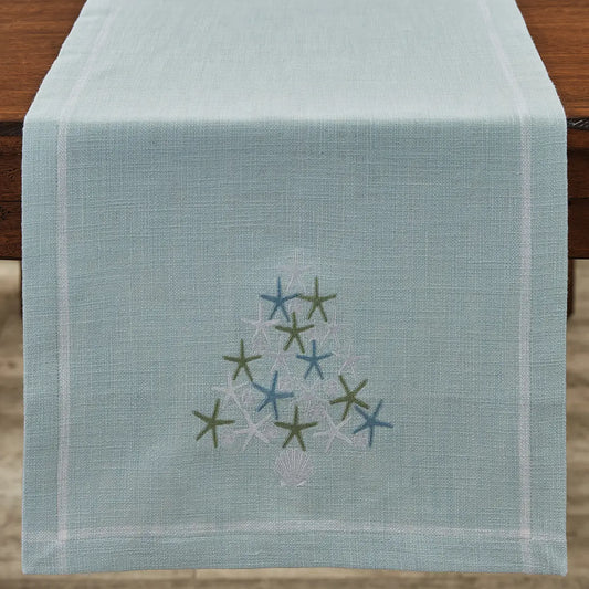 Seas and Greetings Table Runner 72" L