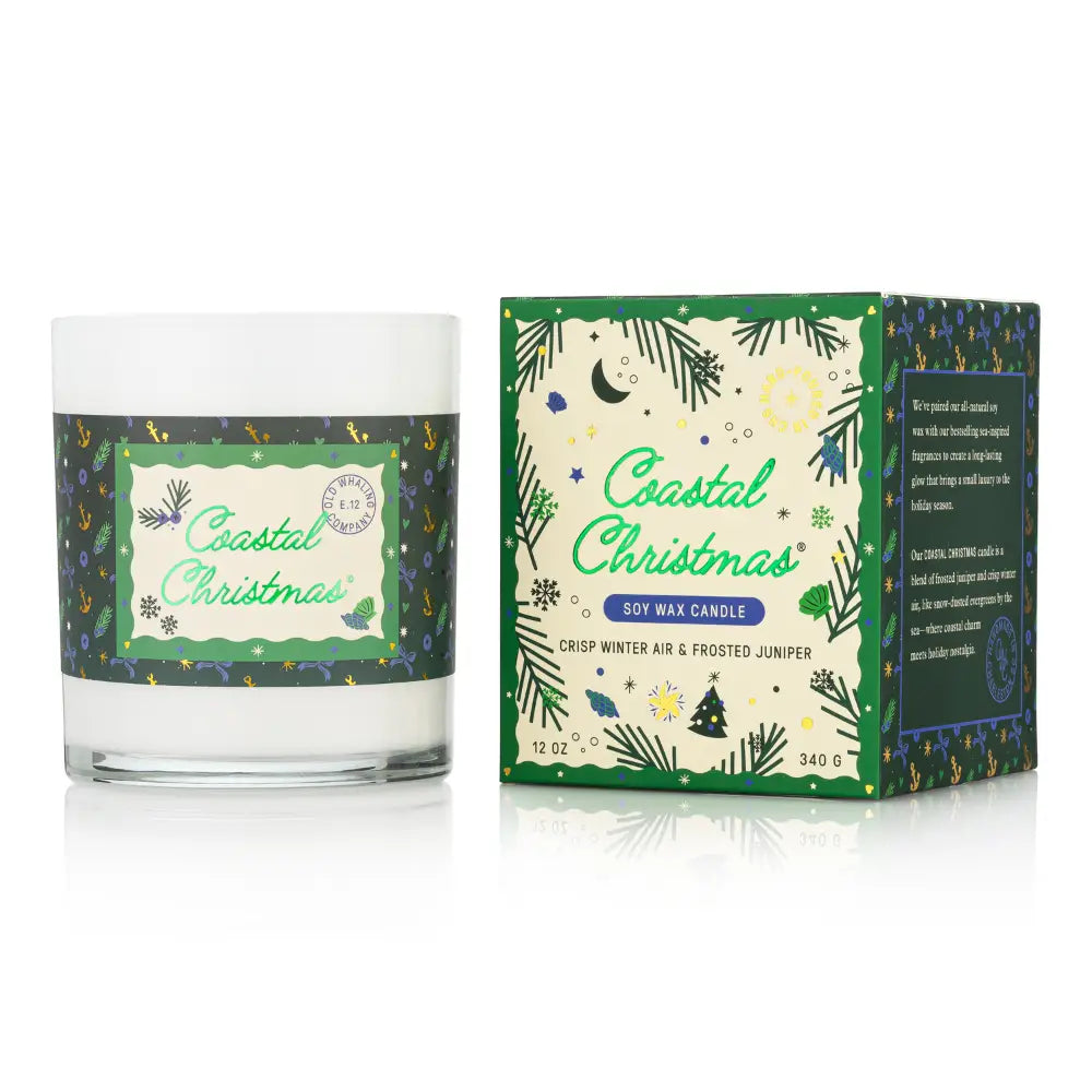 Candle, Coastal Christmas