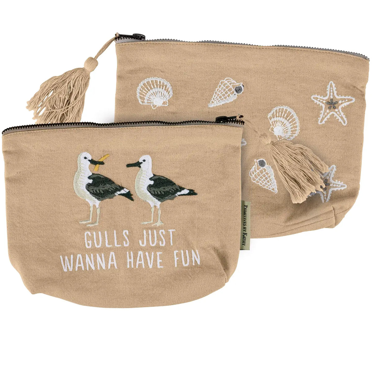 Wanna Have Fun zipper pouch