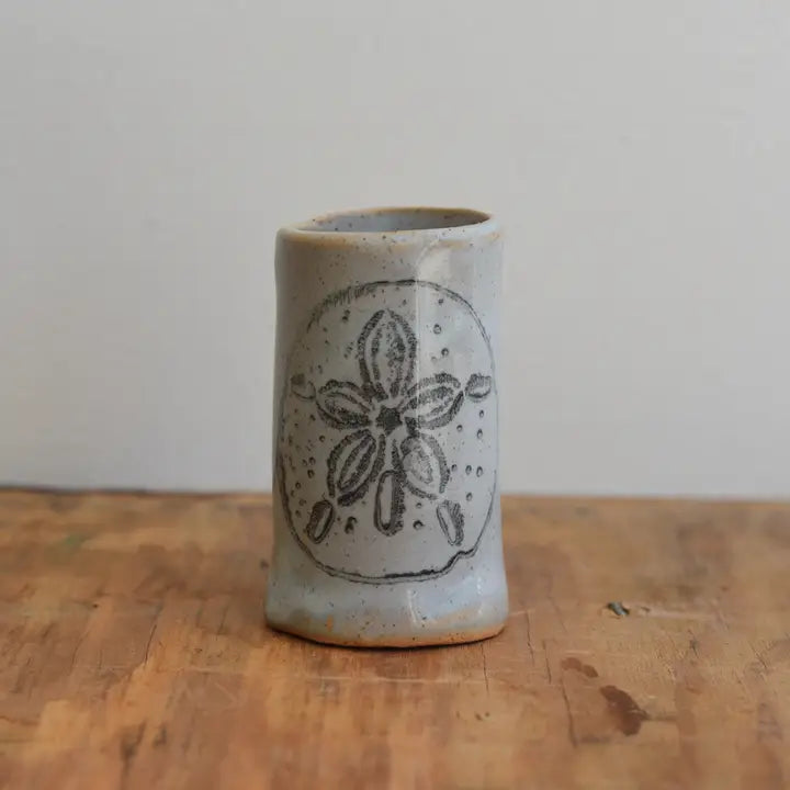 Tin Tumbler - Sand Dollar