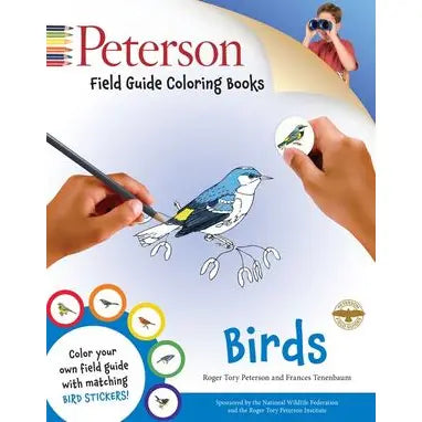 Peterson Field Guide Coloring Books, Birds, Peter Alden