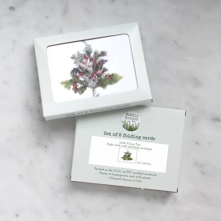 Card Set - Little Christmas Tree