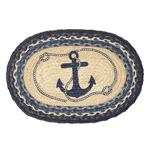 Braided Jute Placemats-Oval