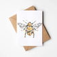 Honey Bee Single Note Card