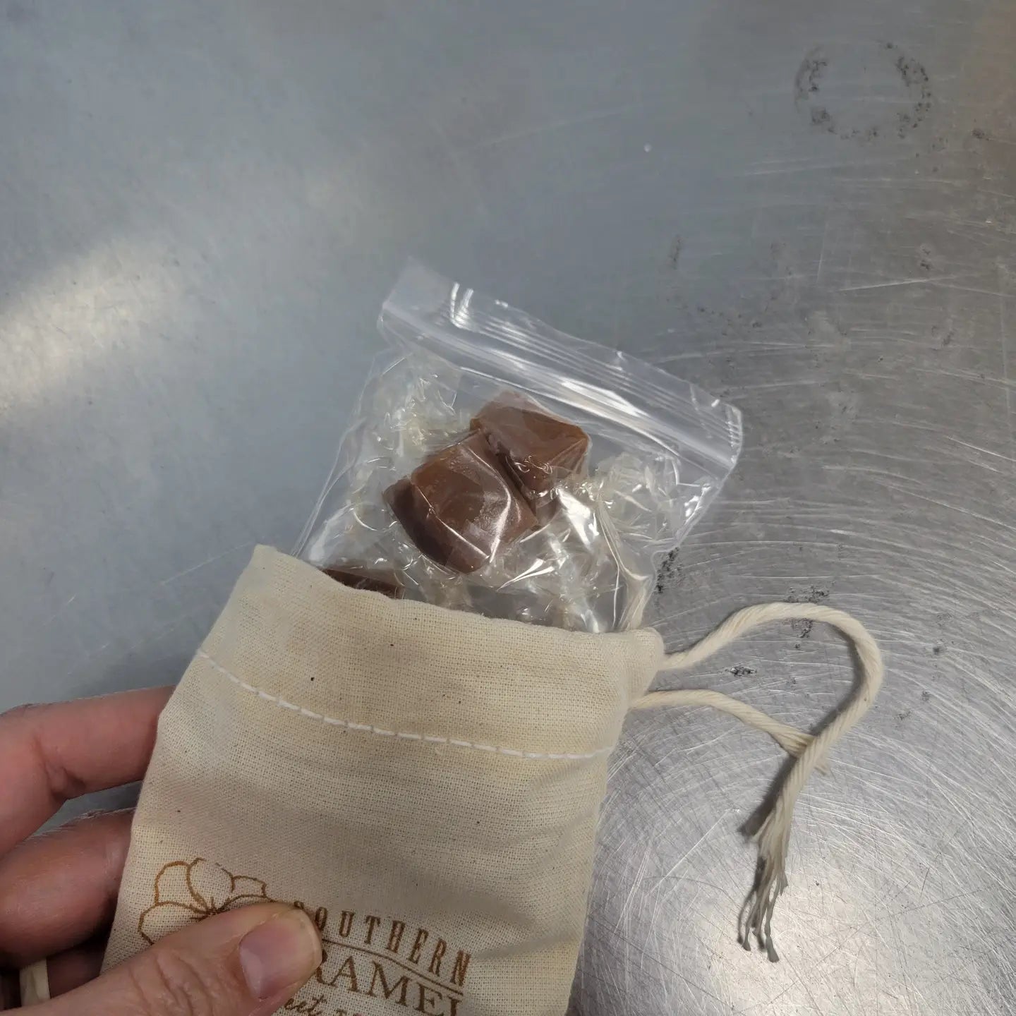 Salt-Caramel Small Gift Bag