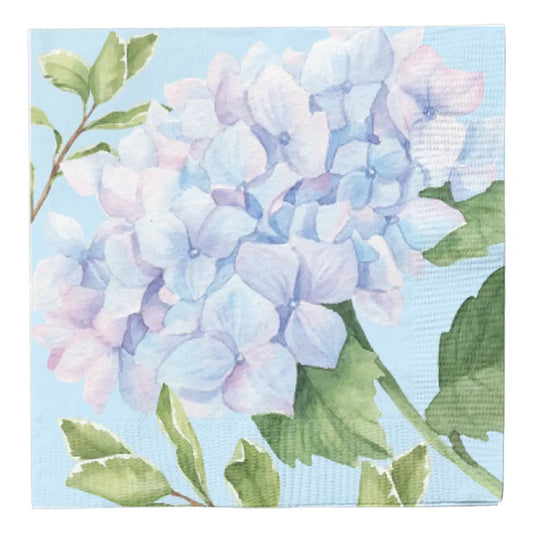 Cocktail napkin Hydrangea 3-ply-20 pk.
