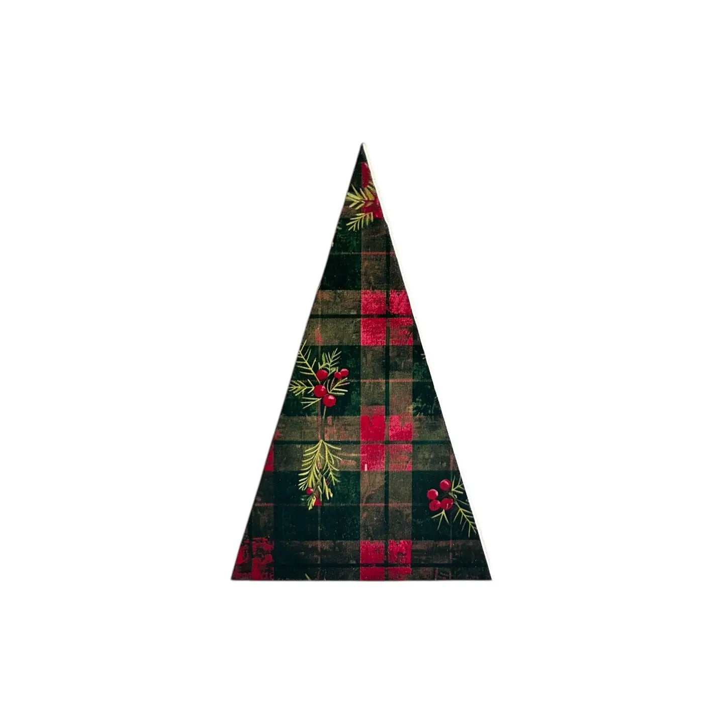 Farmhouse Wood Christmas Trees Flannel Christmas 2025