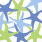 Paper Cocktail Napkins, Starfish Blue Green