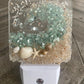 Coastal Night Light-Aqua Glass wave