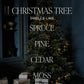 Candle, Christmas Tree 9 ox Soy