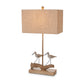 Beach Birds, Set 0f 2, Coastal Table Lamps w/3-Way Switch
