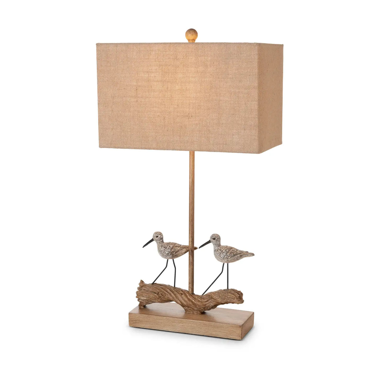 Beach Birds, Set 0f 2, Coastal Table Lamps w/3-Way Switch