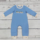 Mallard Applique Baby Boy Romper