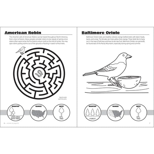 Birds & Friends Activity Book