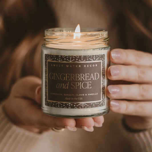 Candle, Gingerbread and Spice 9 oz Soy