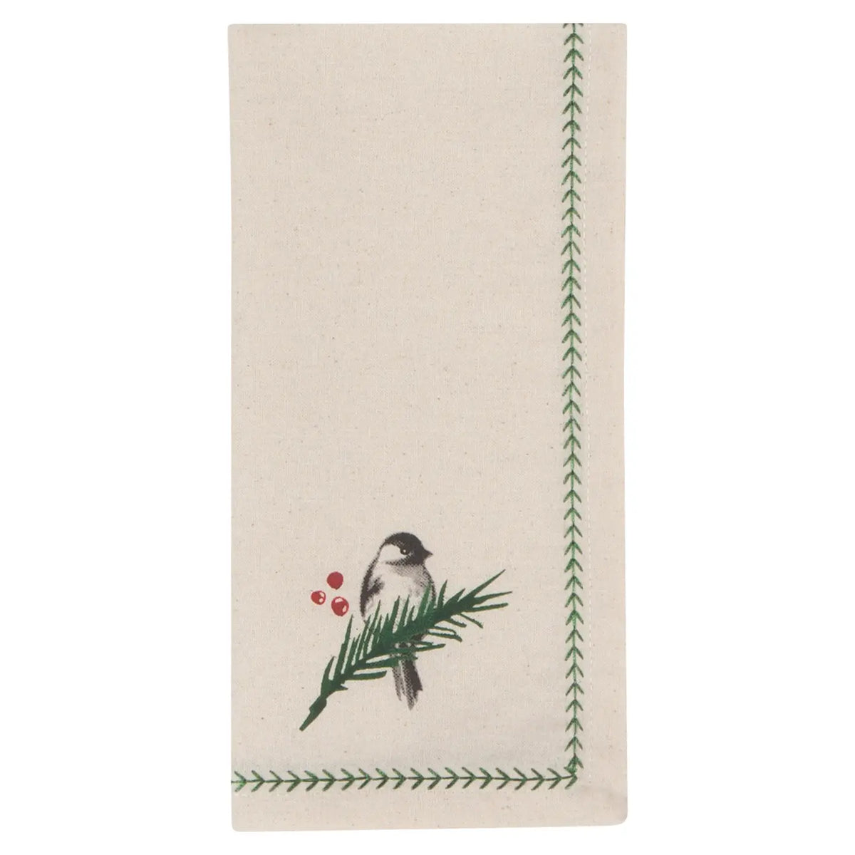 Forest Birds Christmas Napkins set of 4