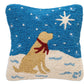 Northstar Hooked Wool Pillow