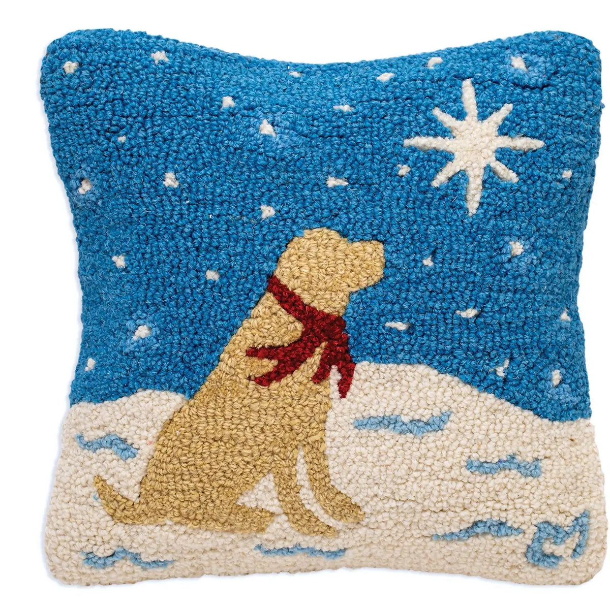 Northstar Hooked Wool Pillow
