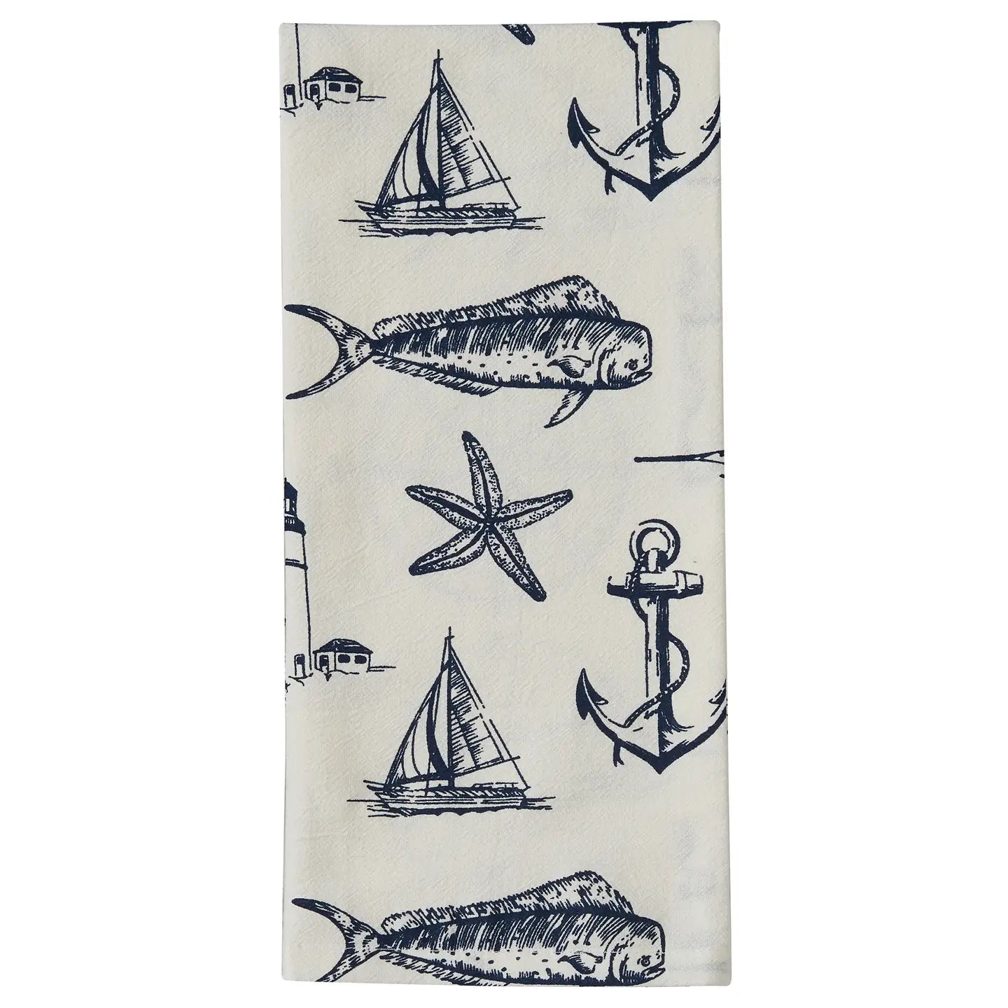 Captain's Quarters Dishtowel - Natural
