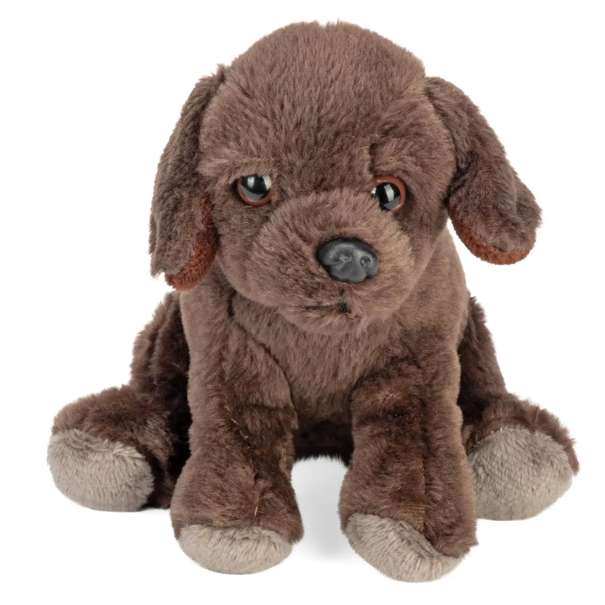 Pocketkins-ECO Chocolate Labrador Dog Stuffed Animal 5"
