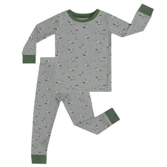LS Shirt/Pants 2 Pc PJs Mallards
