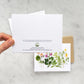 Card - Spring Wildflowers with Ferns