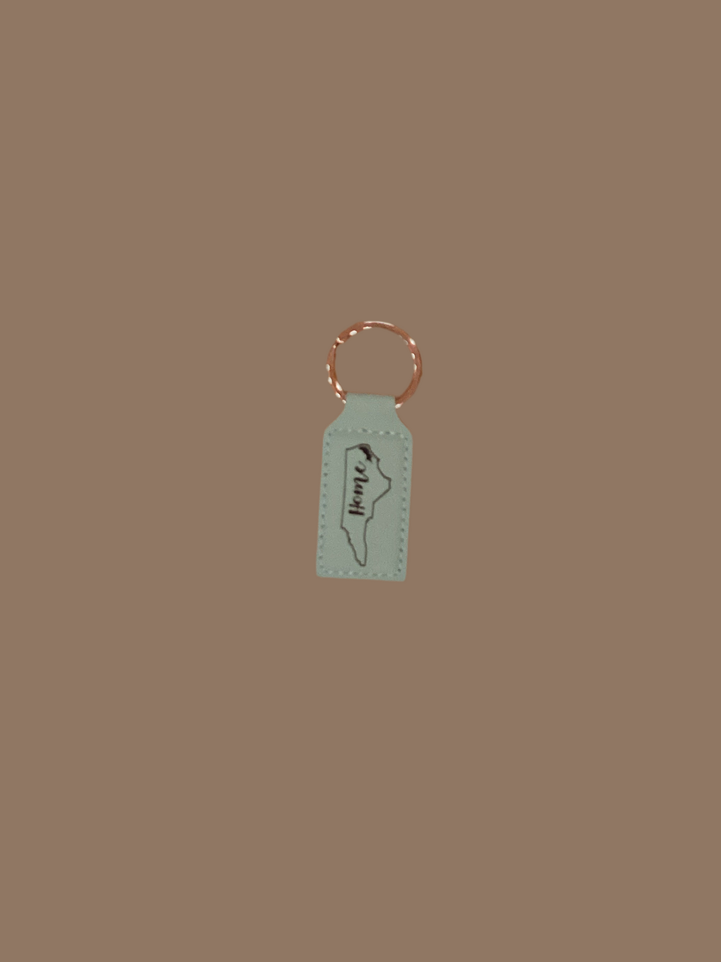 Keychains - Leatherette Teal