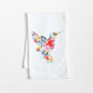 Hummingbird Flour Sack Tea Towel