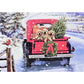 Bringing Home the Tree Deluxe Boxed Holiday Cards