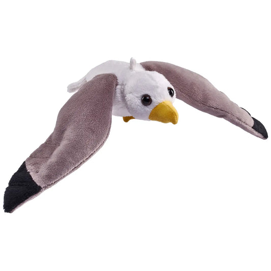 Pocketkins ECO sea gull stuffed animal