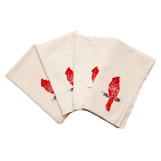 Cardinal Cloth Napkins Set of 4