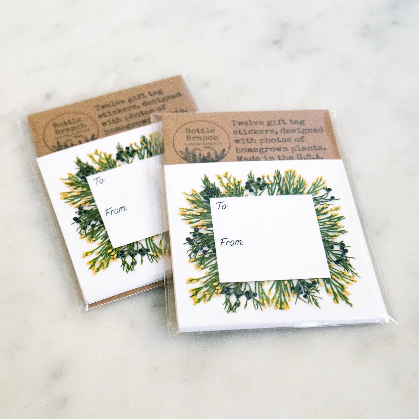 Sticker Gift Tags - Juniper and Cedar