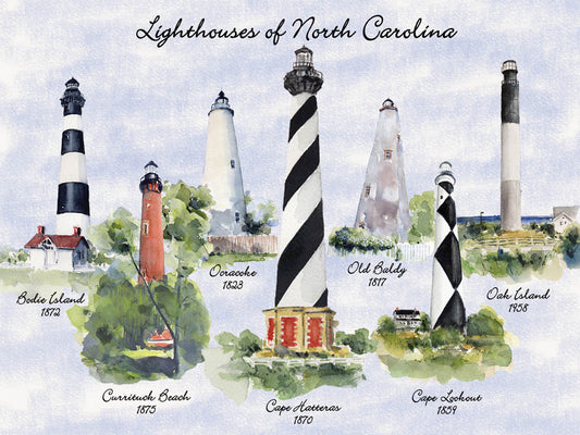 Lighthouses of NC Puzzle