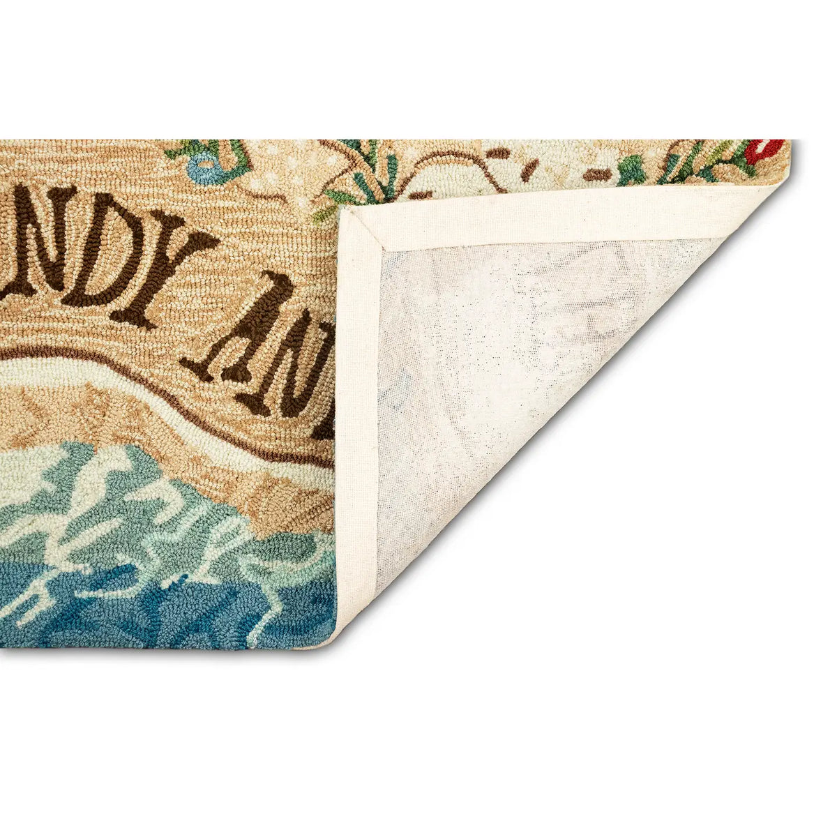Front porch Sandy & Bright Indoor/Outdoor Rug, 1'8" x 2'6"
