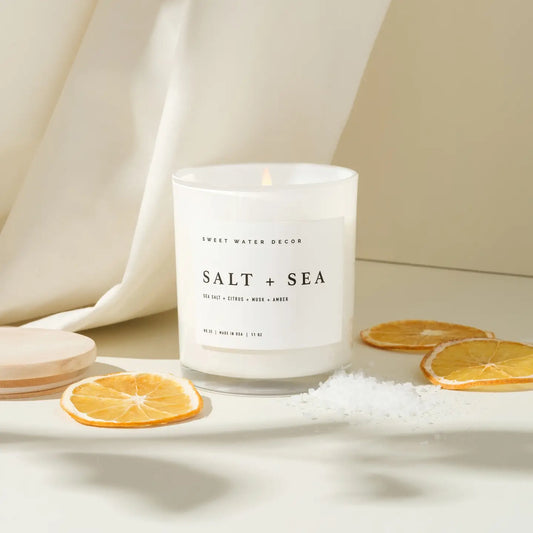 Candle, Salt & Sea 11 oz Soy