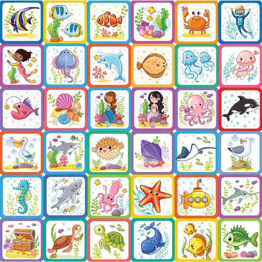 Under the Sea-memory match game