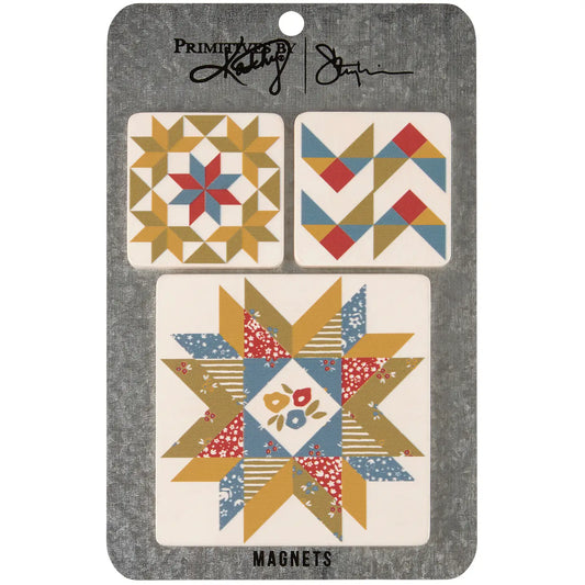 Star Quilt Magnet Set