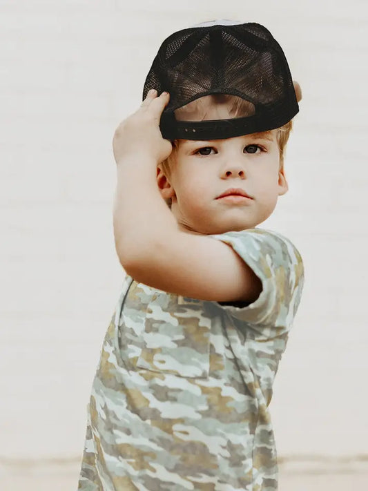 Faded Camo Pocket Tee 18-24M-6T