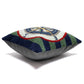 Front Porch Striped Compass Indoor/Outdoor Pillow Multi